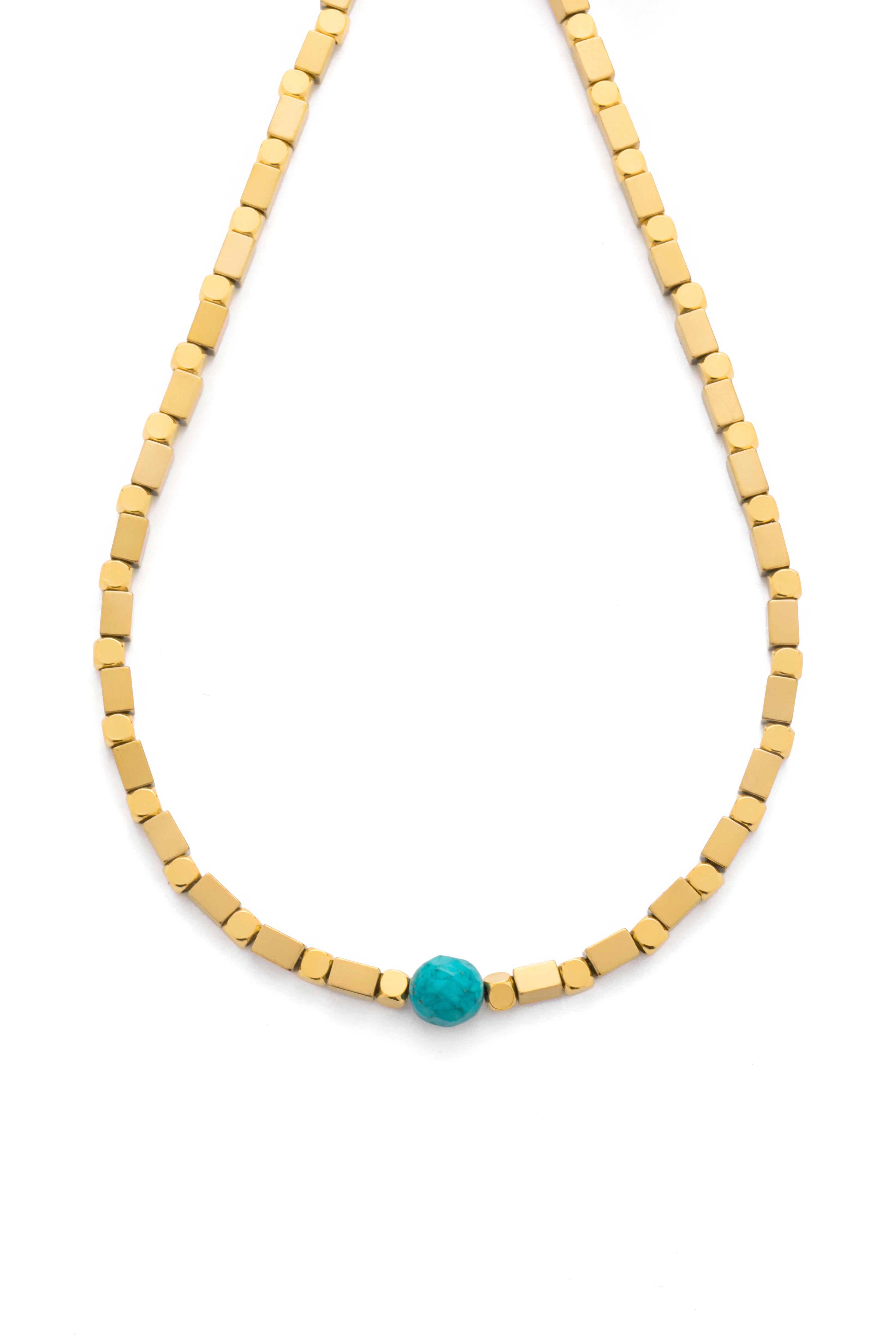 Alice turquoise necklace by Pearl Martini