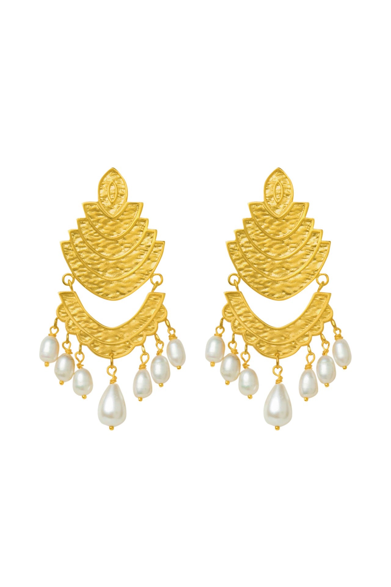 Christy pearl earrings by Pearl Martini