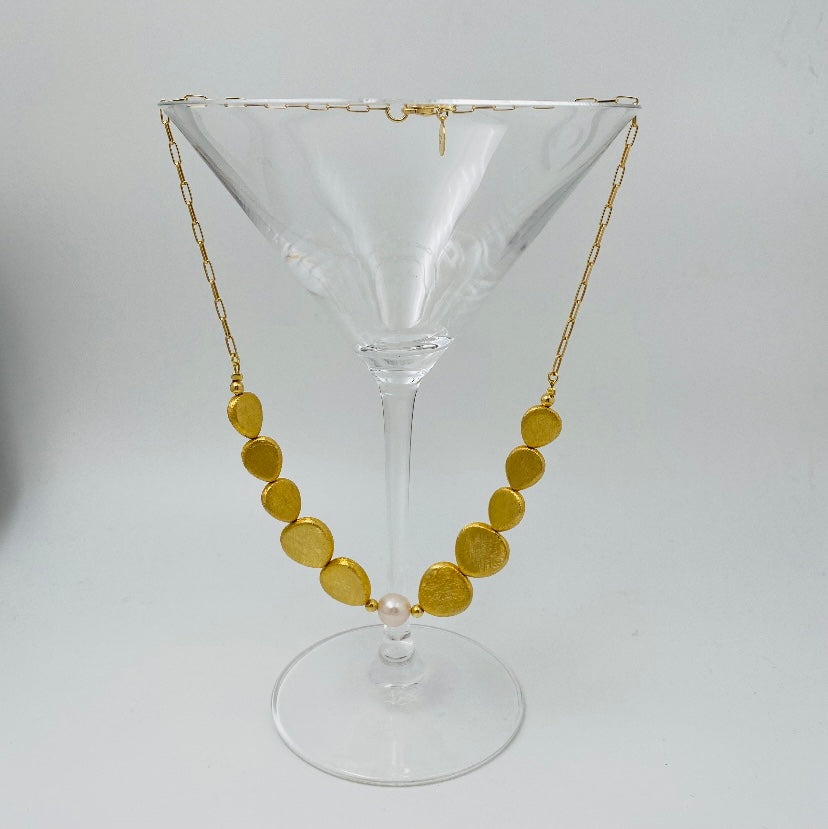 Dione Necklace Silver 925° by Pearl Martini