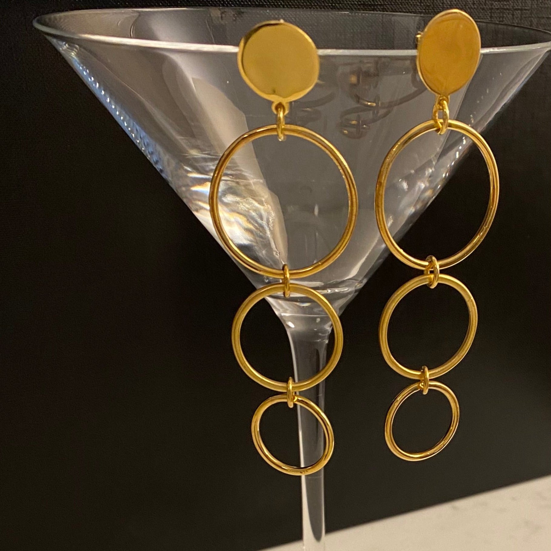 KYKLOS Earrings Silver 925° by Pearl Martini